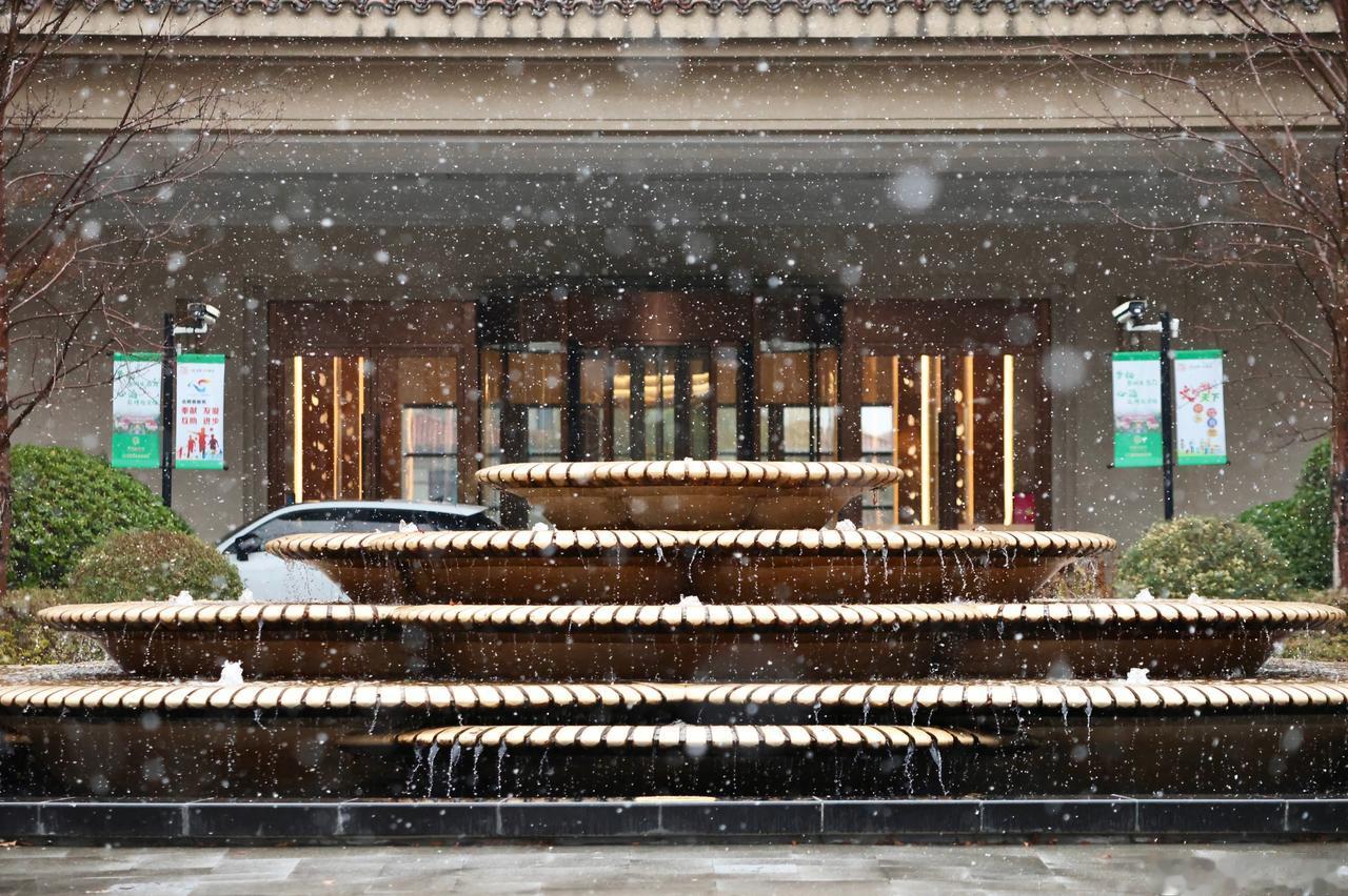 【2026年申城第一场雪！新年氛围拉满】2026年第一天，上海郊区可见短时雨夹雪