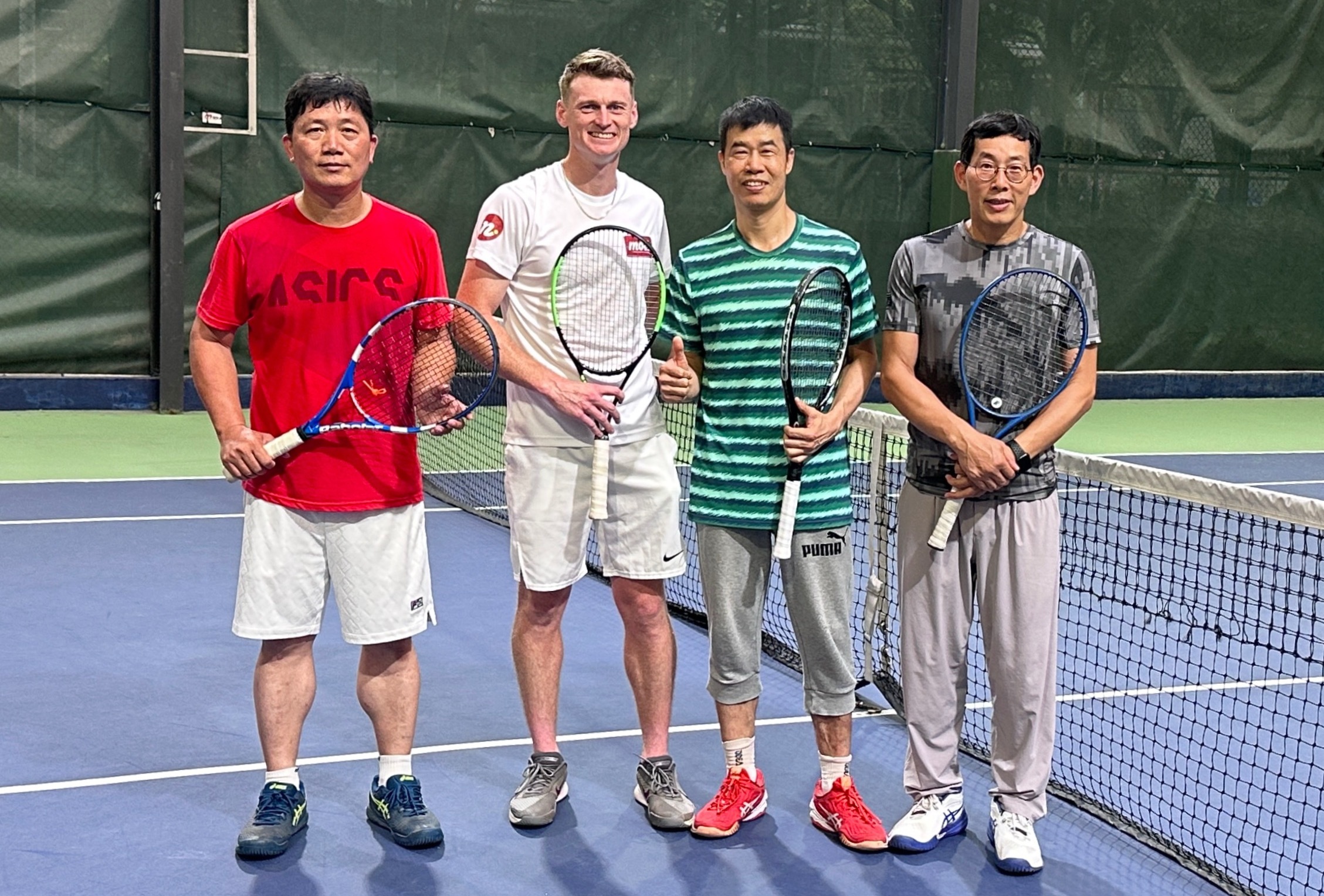 说说我这枚中国网球摄影师的澳大利亚网球搭子布莱克！感谢这一位曾经的澳网正赛选手昨