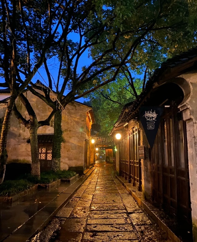 在江湖的夜雨中，十年如一灯，照亮归途。 ​​​