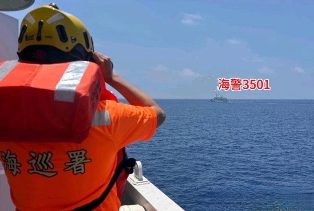 东沙刚爆！海警3501硬切航线提速，台海巡船躲闪叫苦：耗不起！

6月5日清晨，