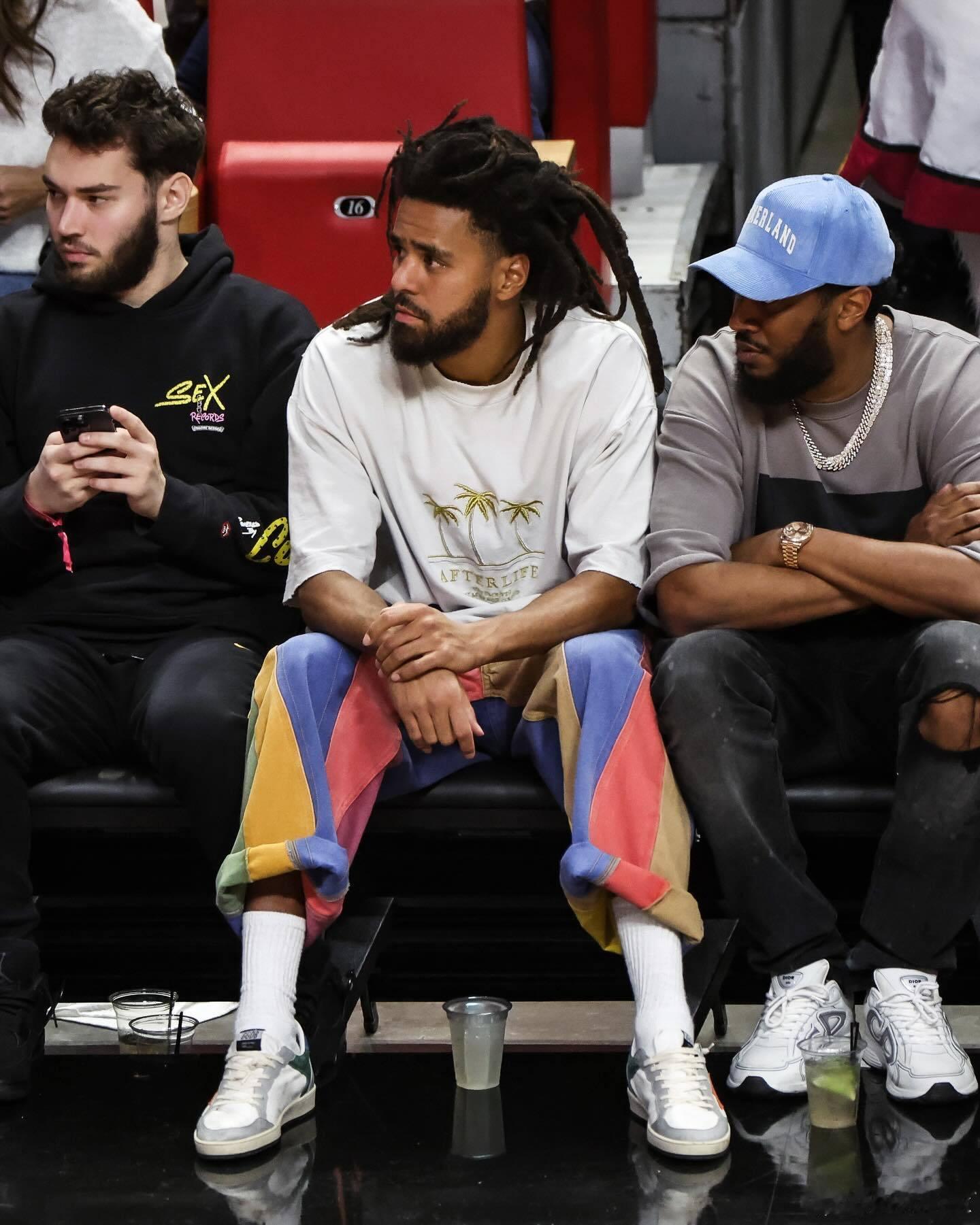 J.Cole也是一名资深热火球迷，恭喜你CBA生涯首次登场j.cole加盟cba