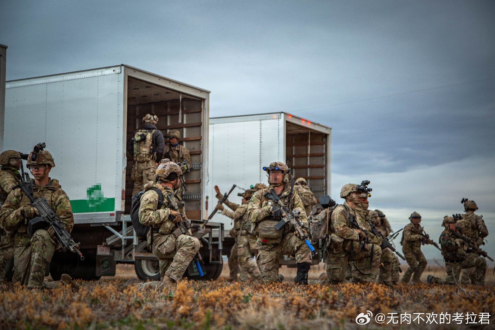 2026年4月1日，第10特种作战群3营和第4步兵师在科罗拉多 