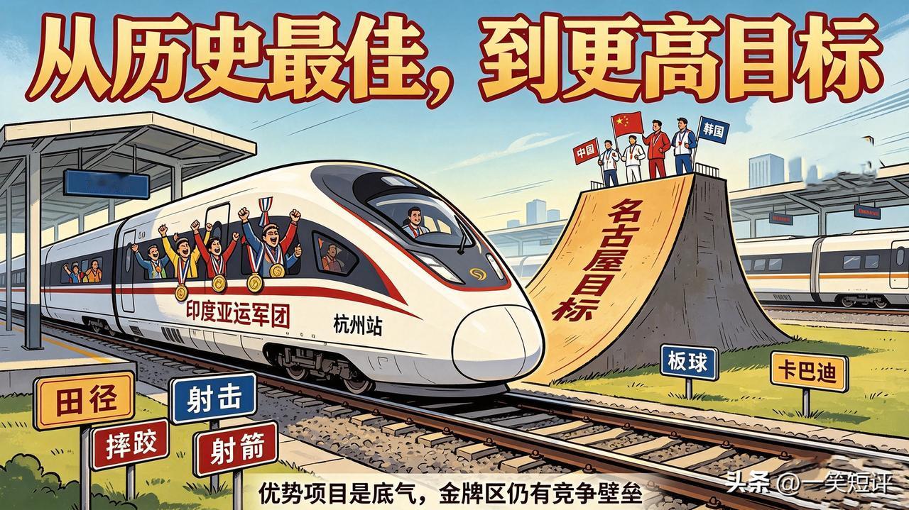 【印度🇮🇳，本届亚运能实现目标吗】
暂时没看到印度🇮🇳官方公布的目标。