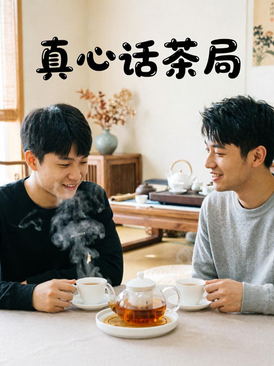没有伪装，只有懂你的倾听。生活再忙，也要留一方茶桌，安放真实的自己，敬这热气腾腾
