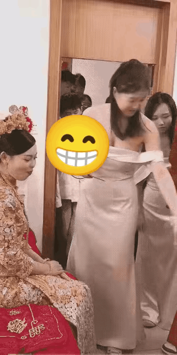 闺蜜结婚，自己穿的比新娘还要隆重，这样真的不好。