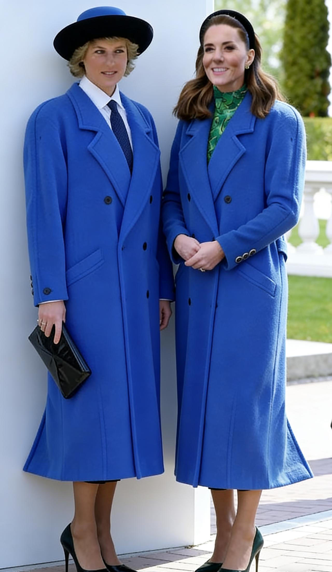 让凯特王妃穿上婆婆黛安娜王妃的衣服会有什么意想不到的效果呢？
虽然婆媳两人都是高