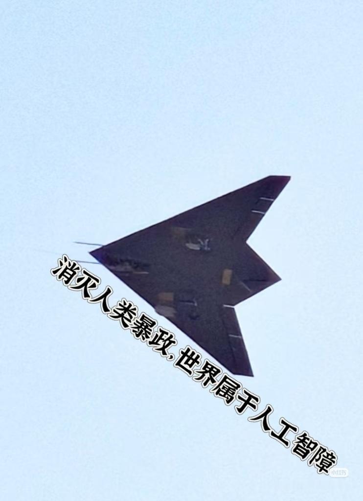 GJ-21无人机放下尾钩，看来真要上舰“福建舰”和076两栖舰了！某红薯上网友发