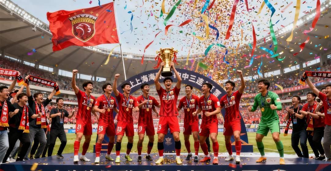 随着今年中超联赛冠军诞生，海港球迷无疑是最幸福的[烟花][烟花][烟花]在自己的