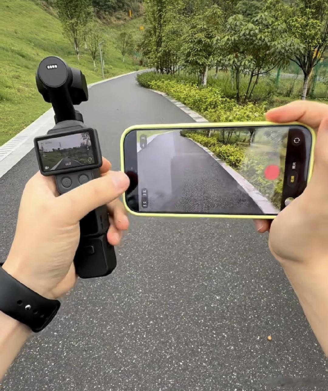 有了iPhone还用买大疆吗大疆Pocket 系列一定程度上确实降低了拍摄精品v