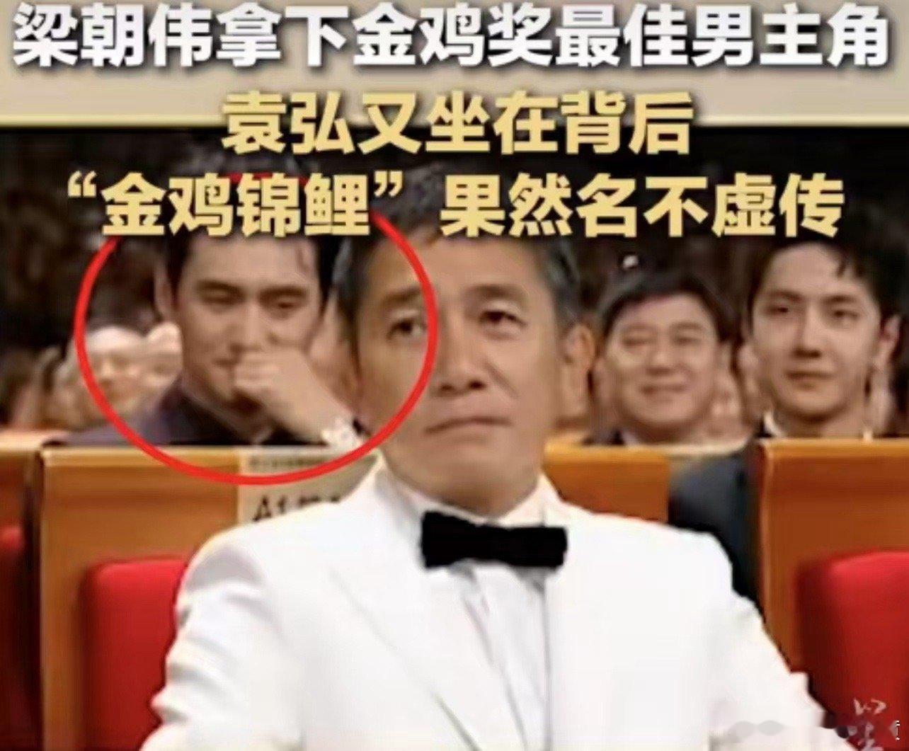 袁弘今年没来  感觉他们每一位都很有实力能够成为金鸡影帝，只不过是袁弘今年没来，