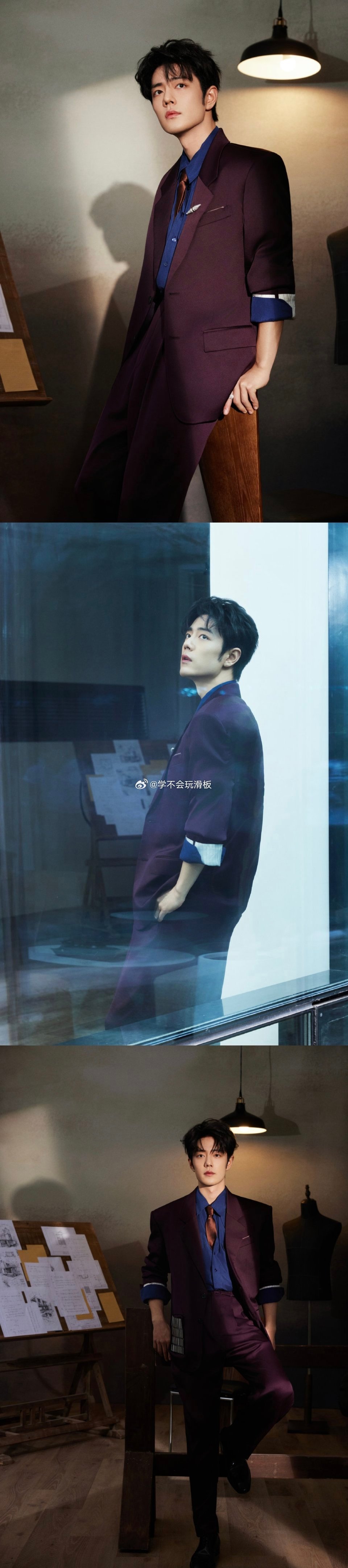 肖战微博之夜红毯出图，藏海的官服配色，藏海大人来了！ 