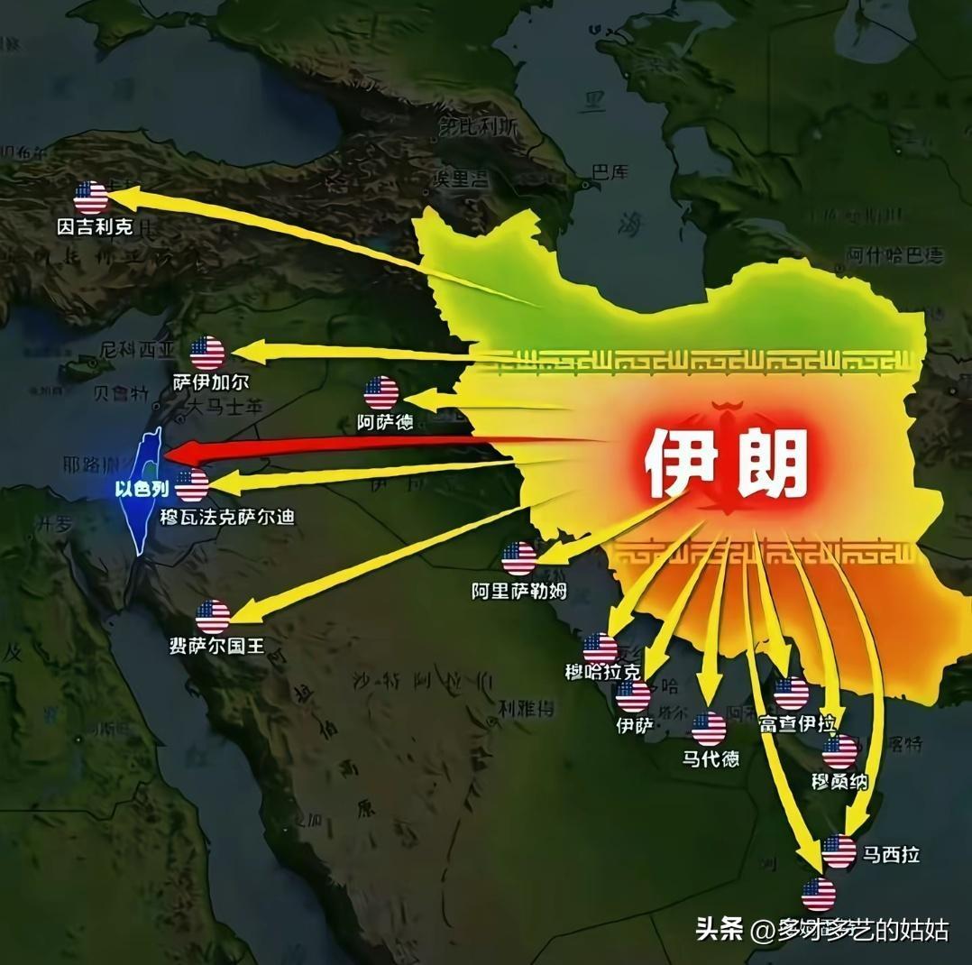 美以伊战争告诉了世界。
1、伊朗并没不弱，伊朗跟委内瑞拉有着本质区别。
2、美国