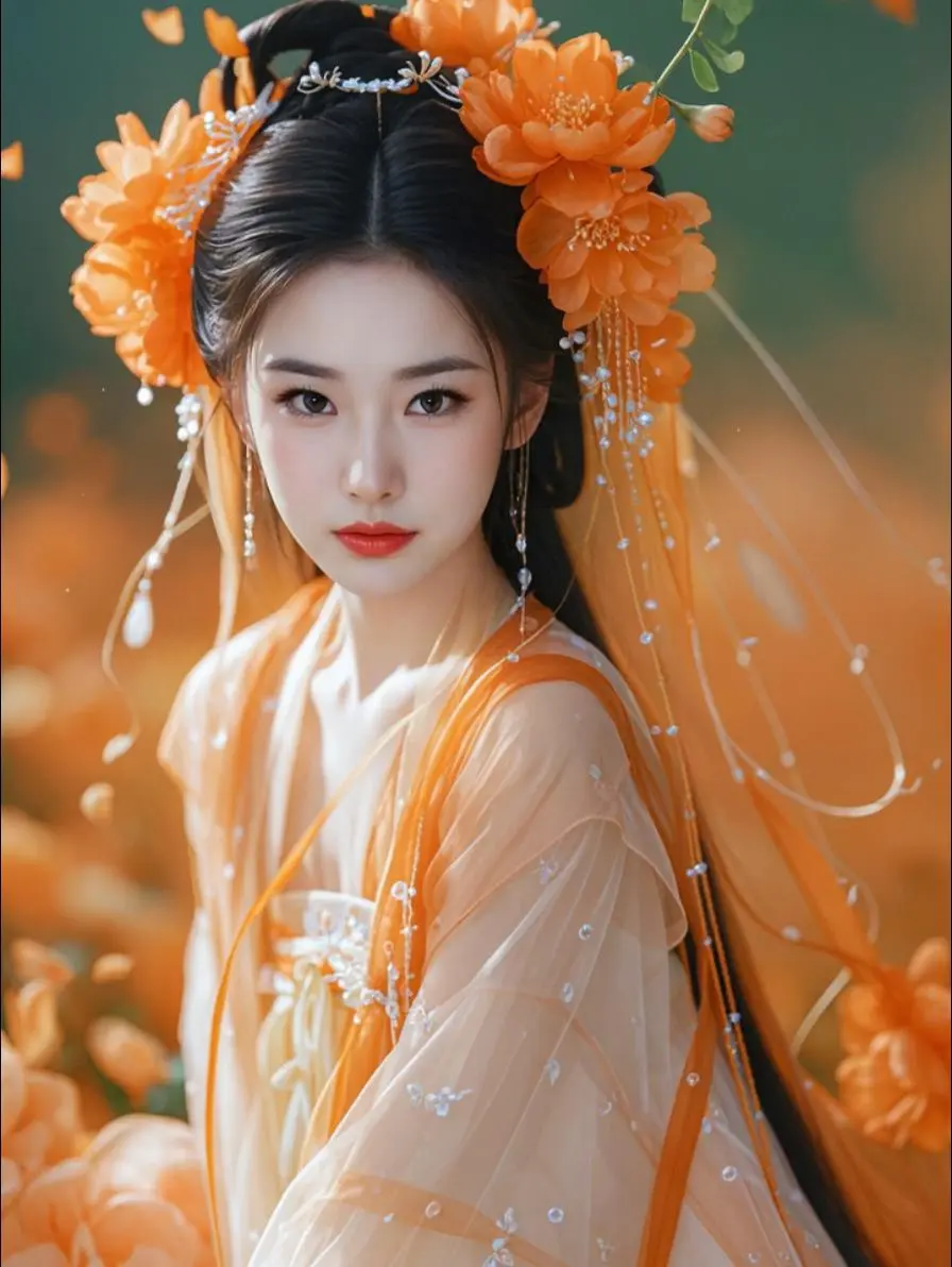 AI橙妆绝颜