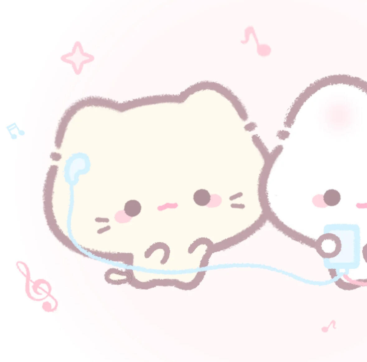 -𝐒𝐇𝐀𝐑𝐄｜𝔀𝓮𝓬𝓱𝓪𝓽 情侣头像｜可爱头像 ☆˶>᎑<