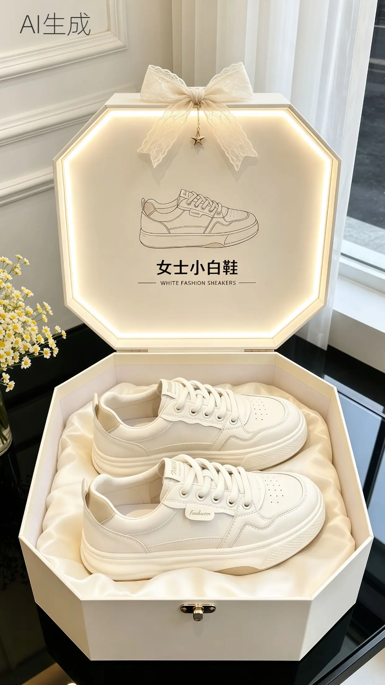 女款小白鞋 女生必备小白鞋 爆款小白鞋 时尚小白鞋