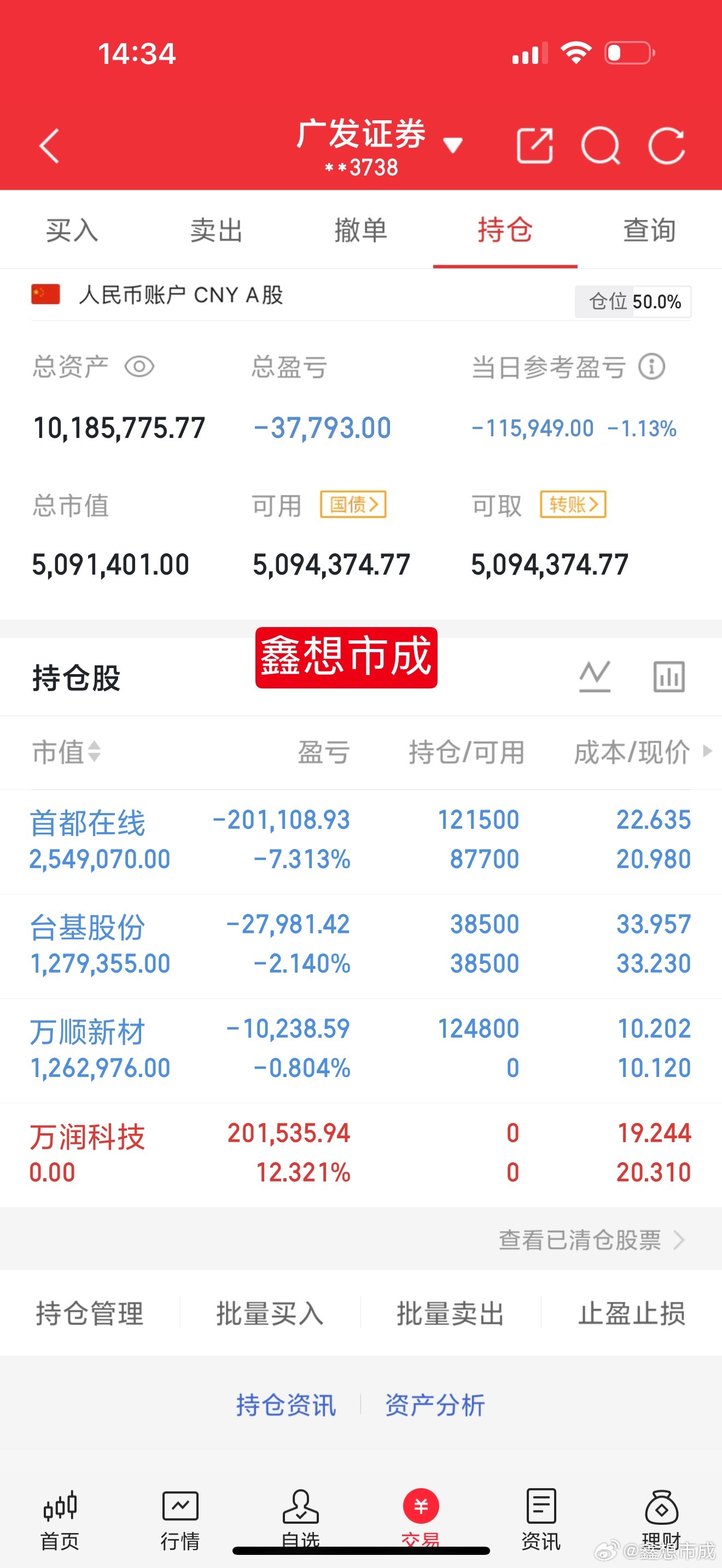 6月26日 不等收盘，最新实盘公布！跌不下去就是强，大盘走势有点极端，上午大跌2