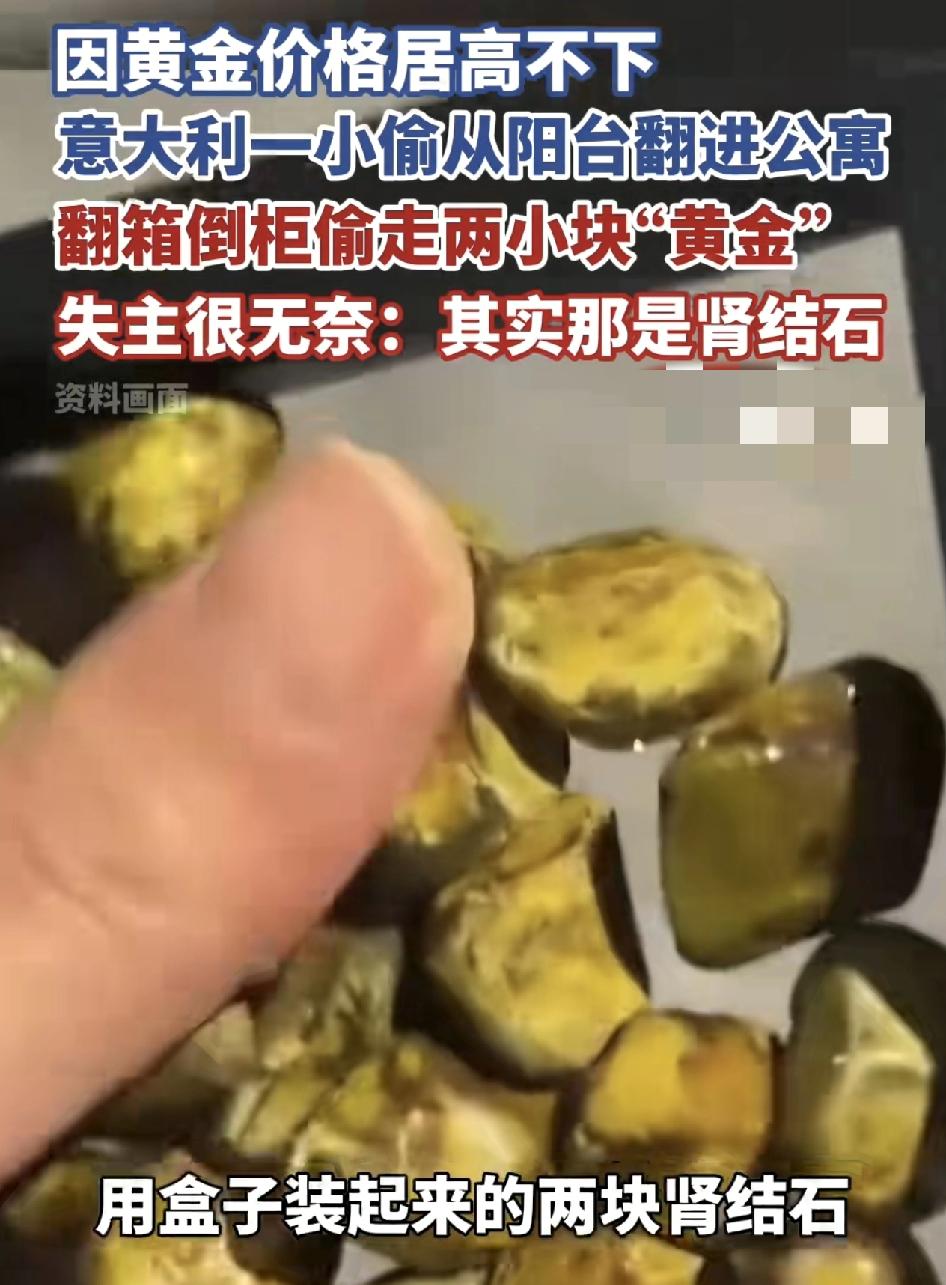 意大利一小偷潜入公寓翻箱倒柜的寻找屋主的贵重物品，没想到居然把屋主藏在盒子里面的
