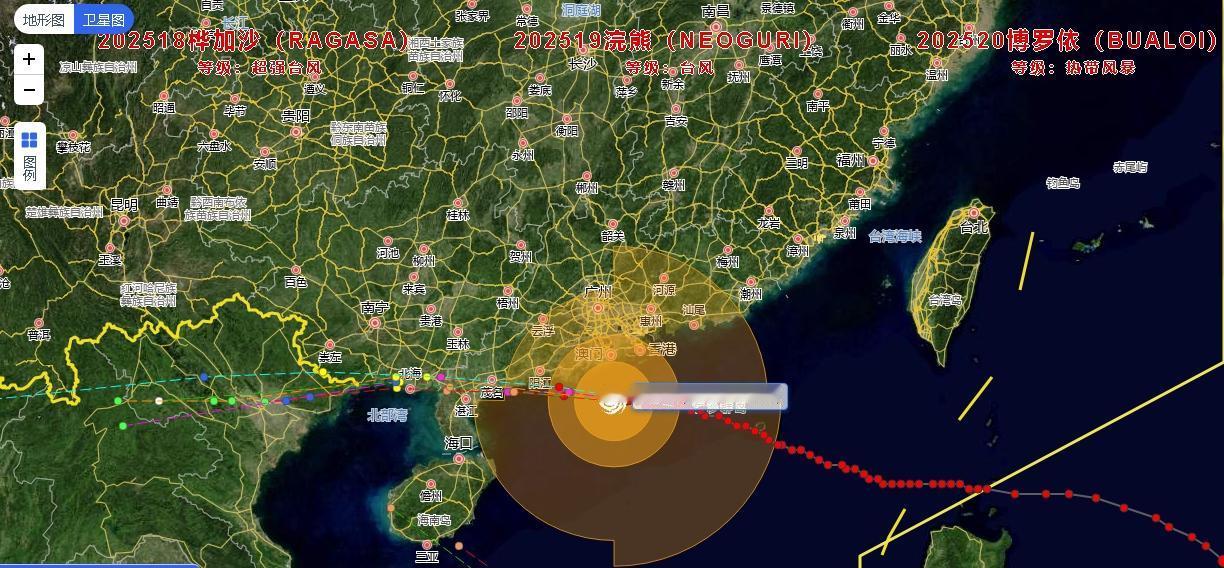 9月24日，台风桦加沙风速度55米/秒  ,移速20公里/小时，东经113.60