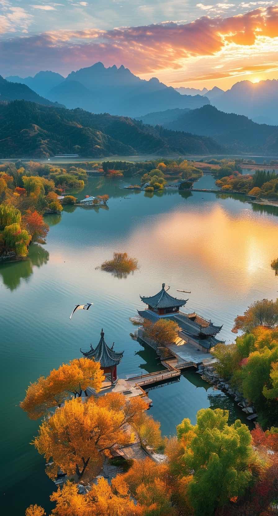 期待您对出上联：————————-
下联：登临碧海赏四方