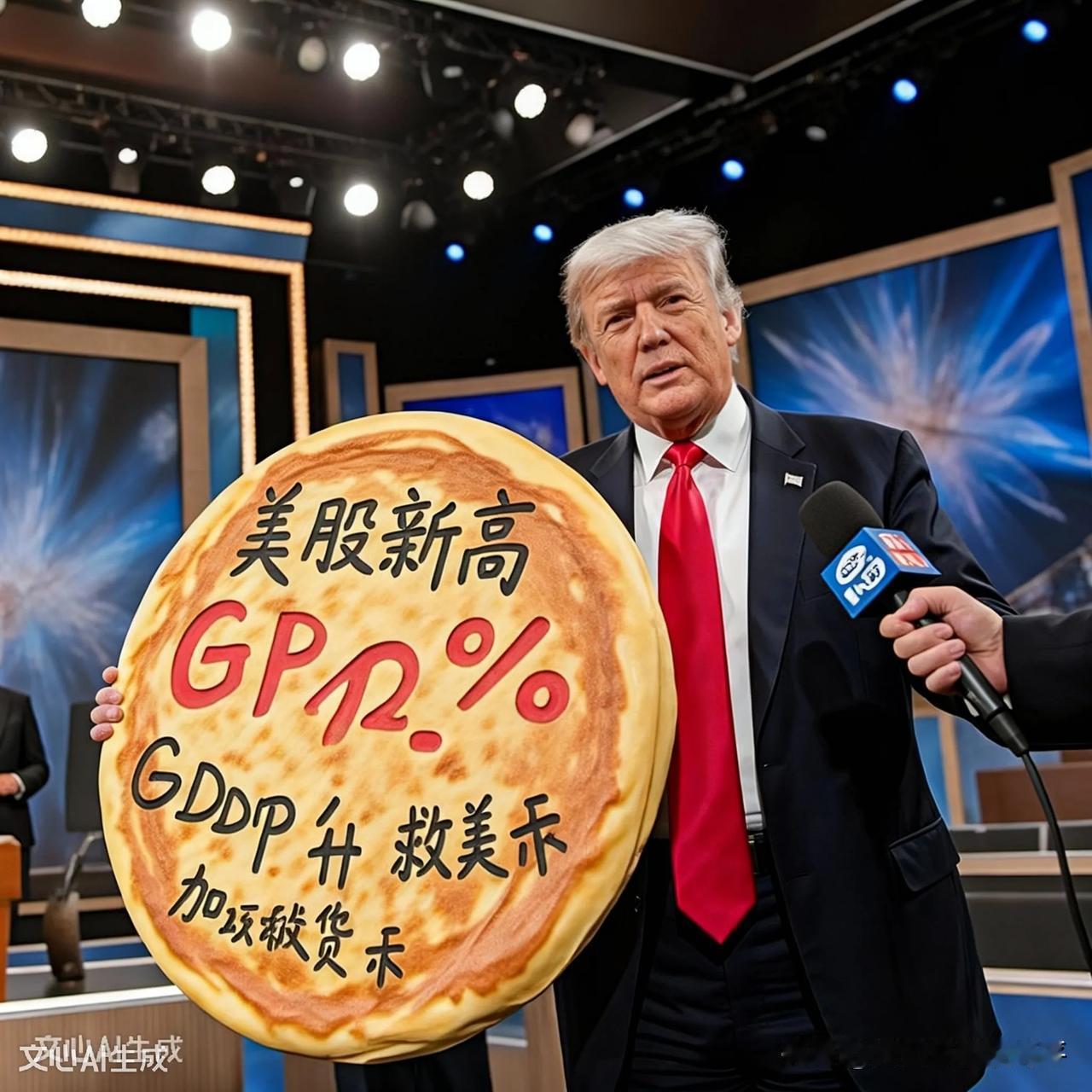 特朗普“画饼”美股GDP，力挺加密货币成“减压神器”？
      华盛顿电——