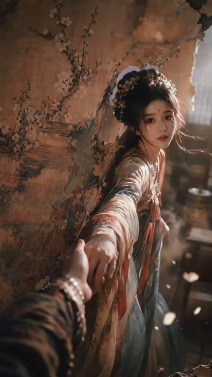 羞花杨玉环。