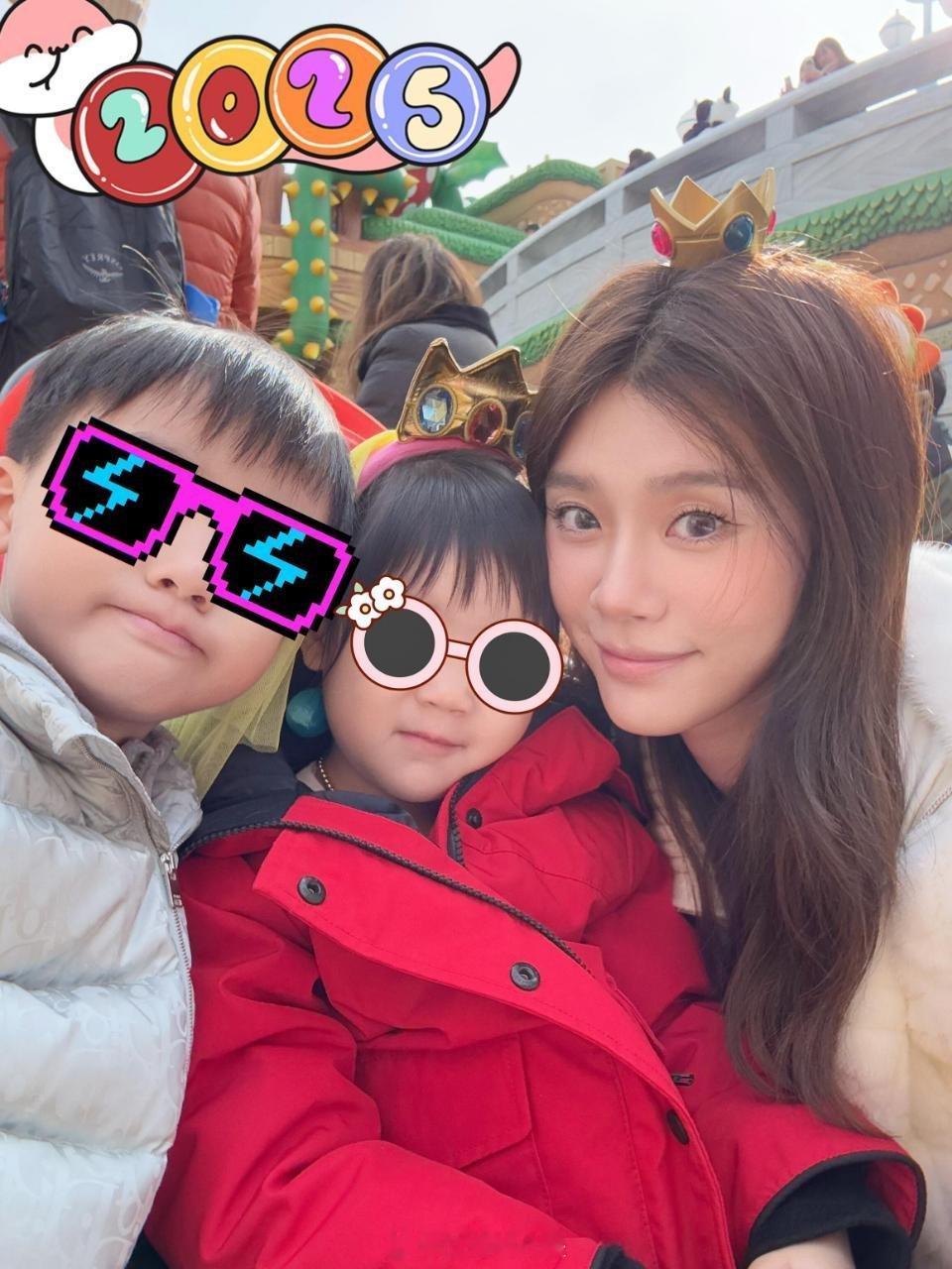 奚梦瑶儿子女儿正脸照  奚梦瑶儿女正脸照  奚梦瑶儿子女儿正脸照，好可爱 