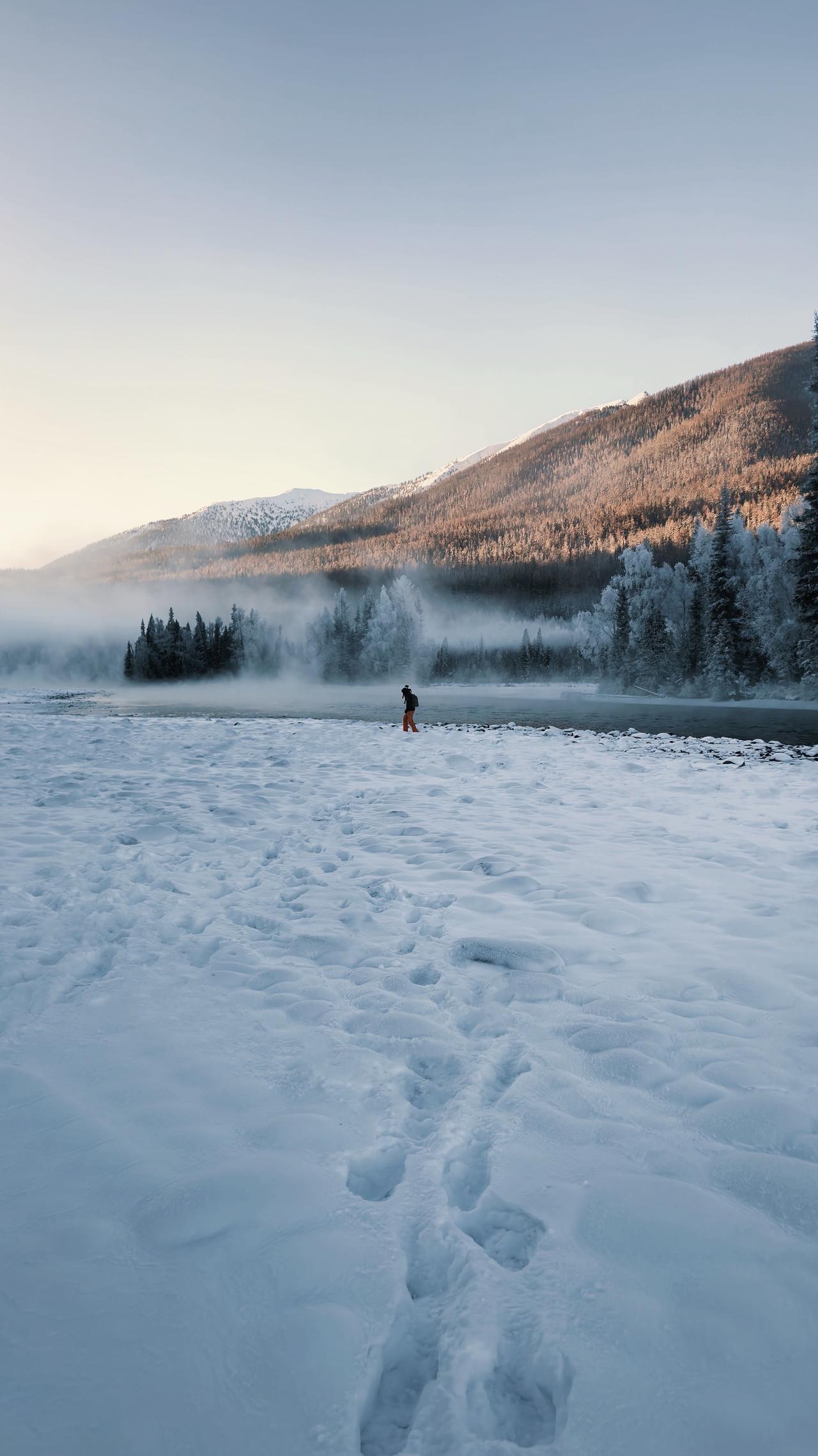 不断放下，不断出发！手机拍的！
旅行推荐官 风光摄影 雪景 旅行摄影