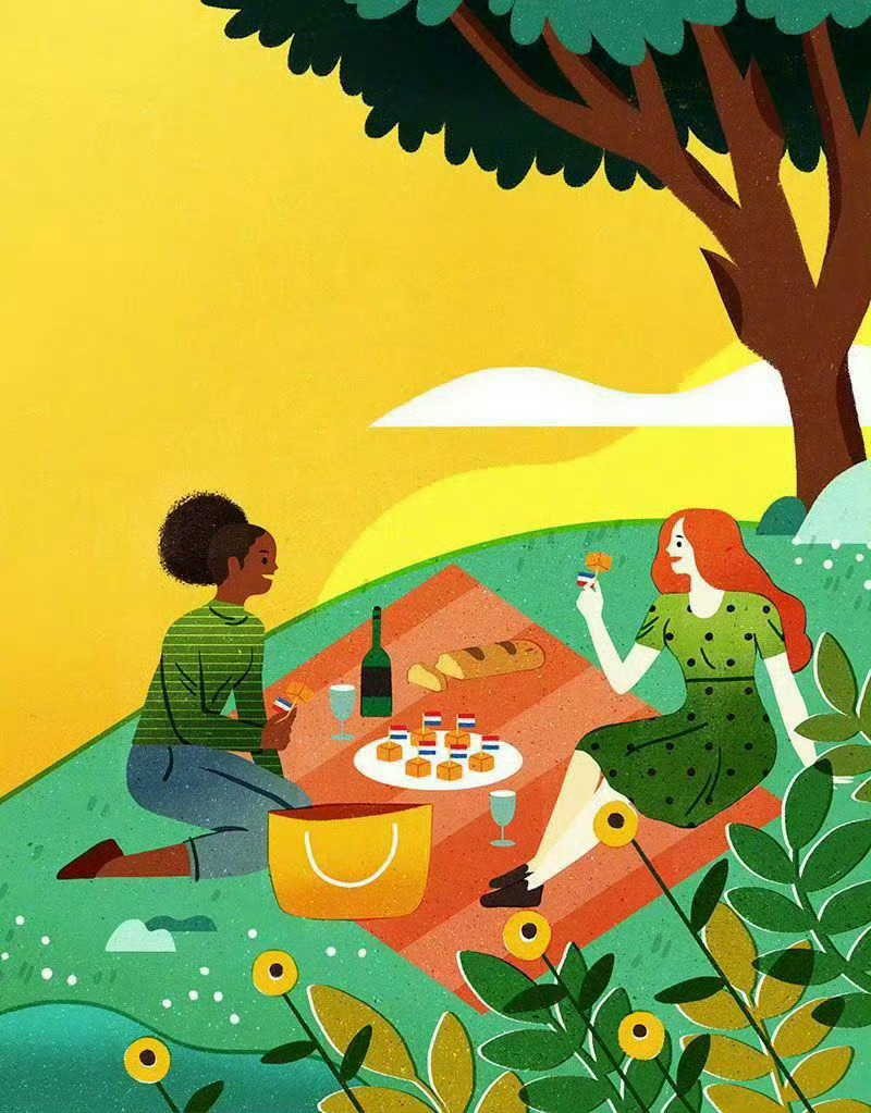 【心在旅行】          用漫不经心的态度          过随遇而安的