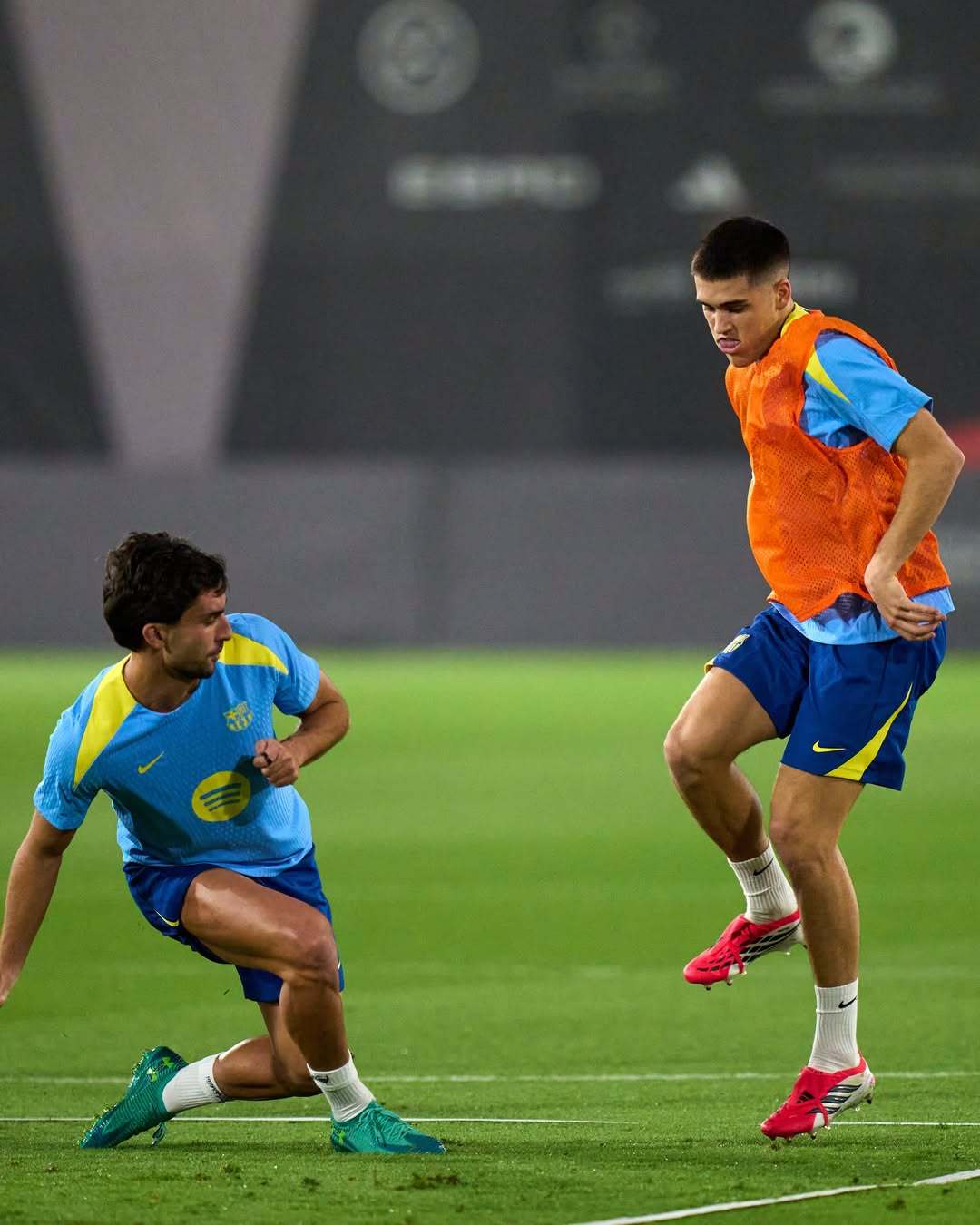 巴萨今天的训练。足球巴萨vs毕尔巴鄂竞技