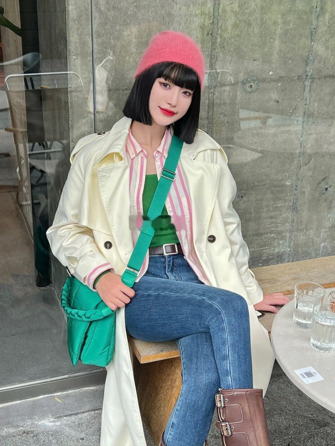 ‎✦⸝⸝粉配绿的秋💕🧃˙Ⱉ˙〰️