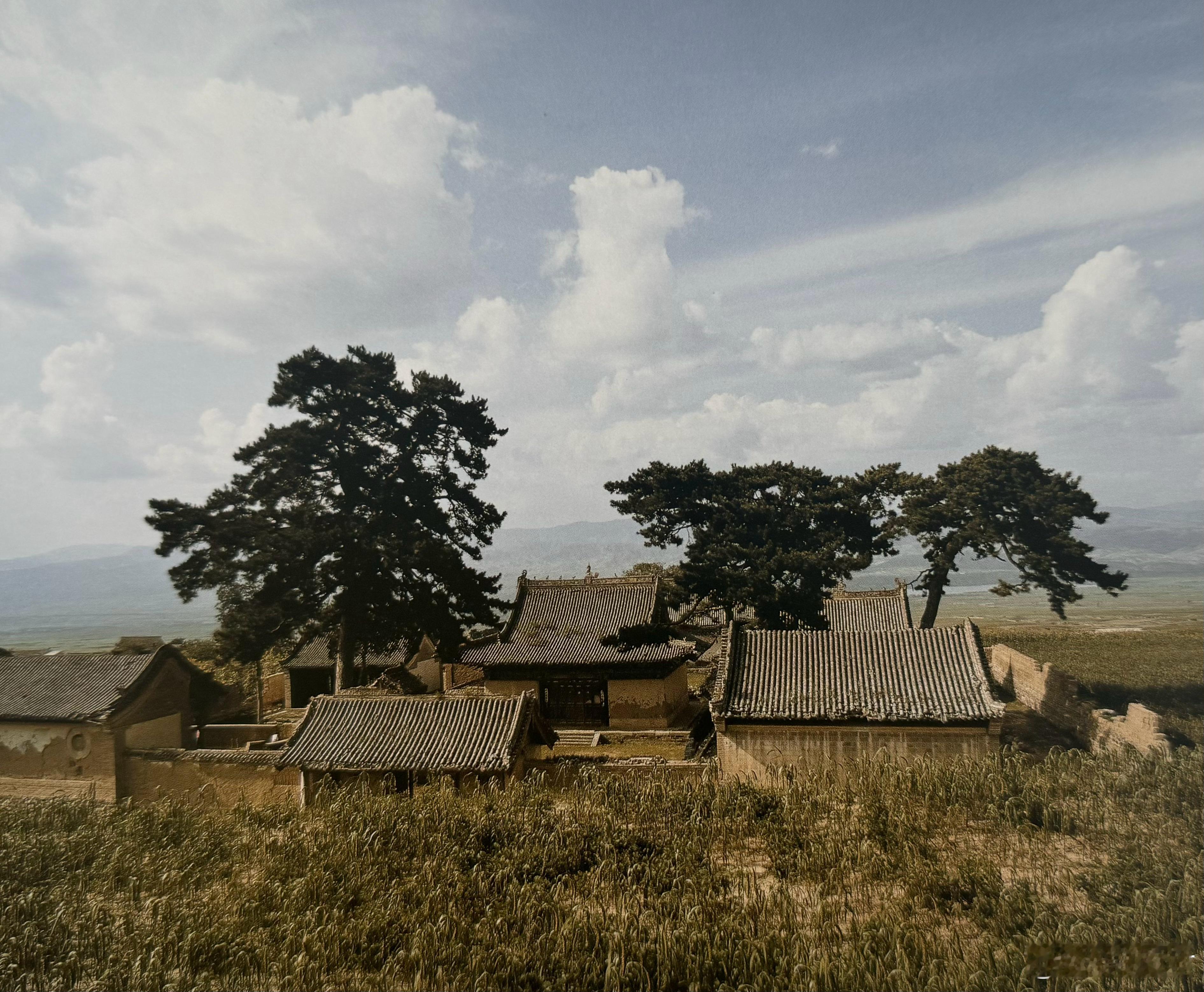 上世纪80-90年代的山西古建筑风貌 