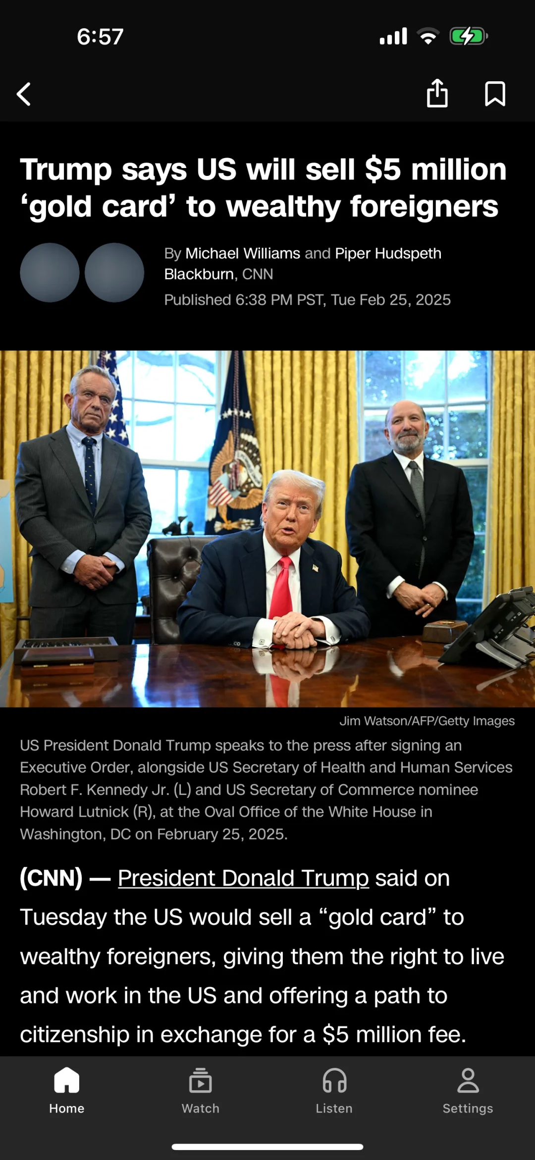 突发川普总统或将取消EB5，500W💲转卖“金卡”