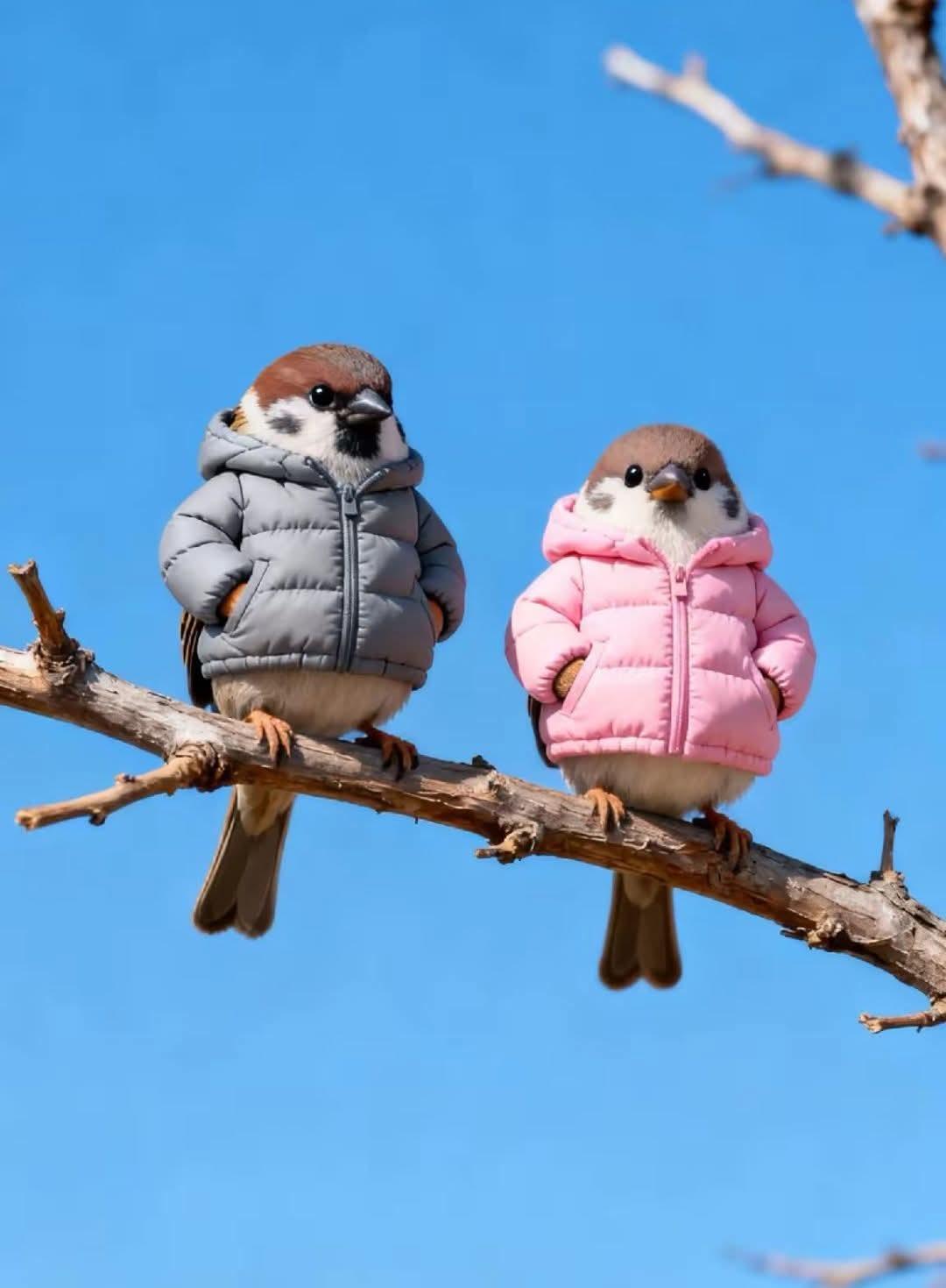 太阳当空照，花儿对我笑，小鸟说早早早，你为什么还不穿棉袄。
最近这天气也是波云诡