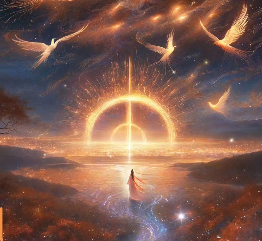 这是一张能量回归的图，看到之后能量就会逐渐恢复过来。点赞，接下来万事顺遂，所想皆