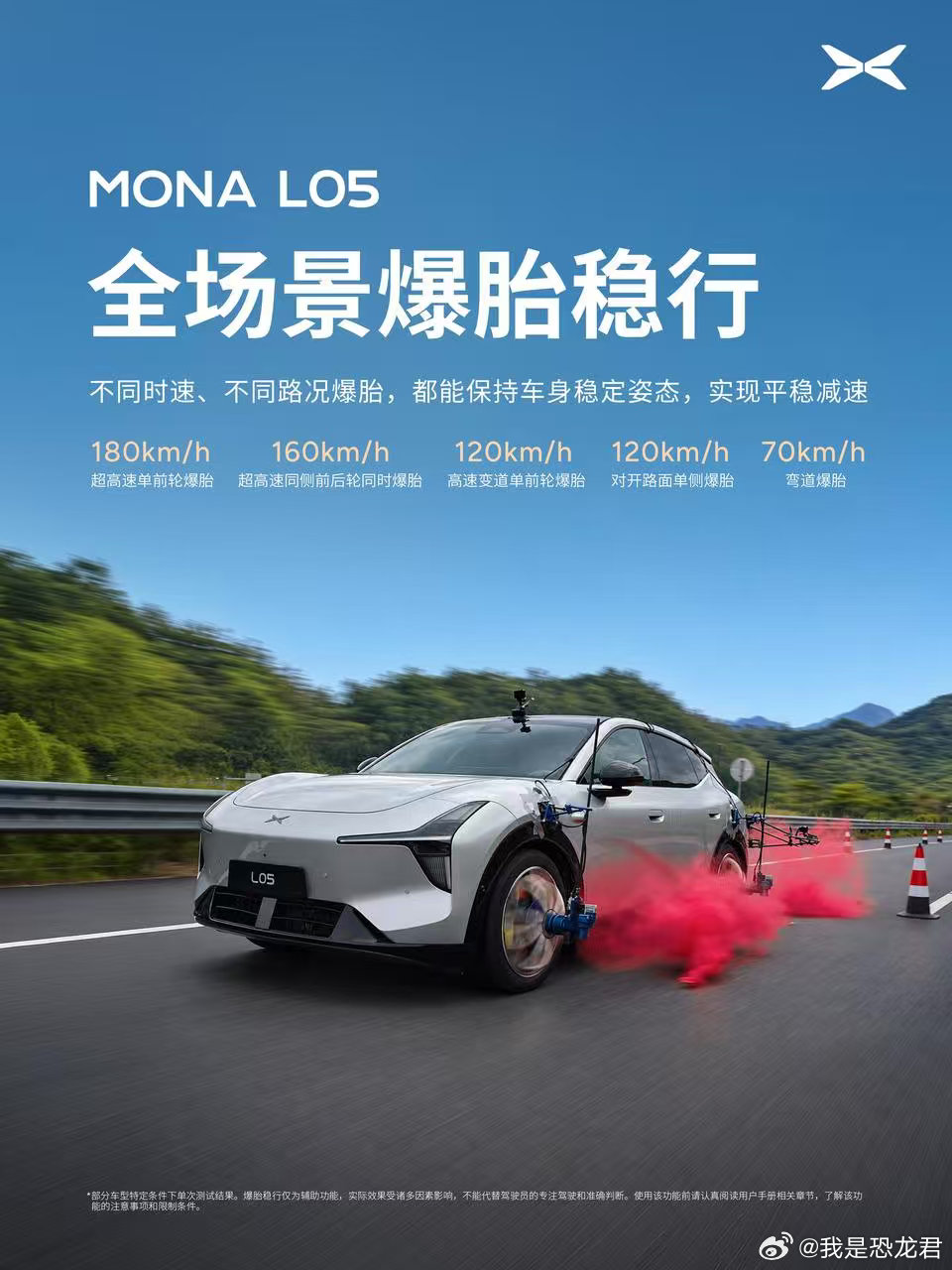 小鹏高管实测MONAL05超高速爆胎牛的，敢上就是有信心，参数什么的有时候看着不