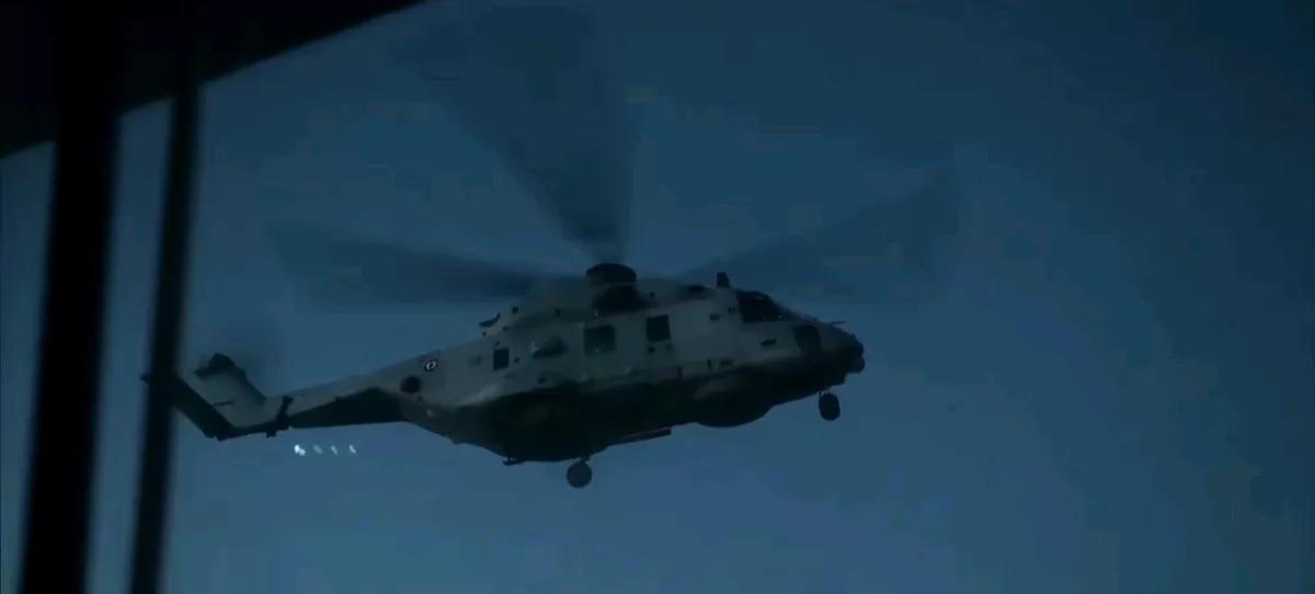 《费加罗报》报道，当地时间23日，法国国防部发布视频，宣布此前在地中海被拦截，并