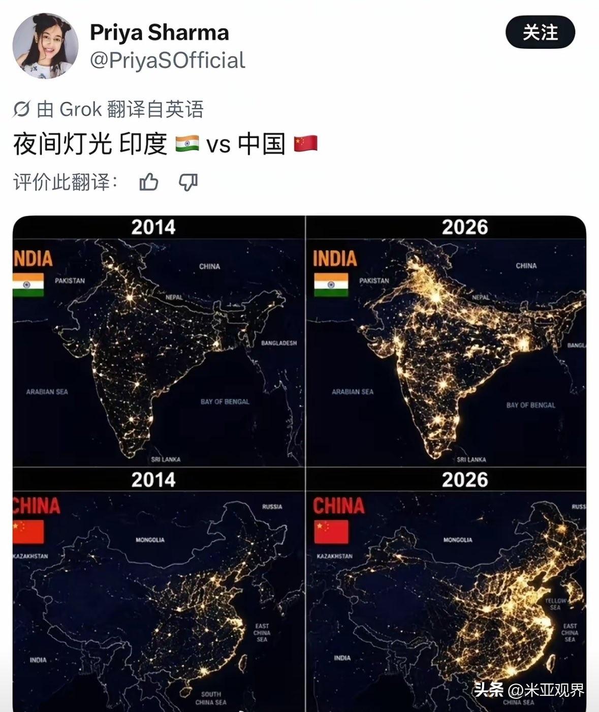 印度人真没完没了？现实中什么都比不上中国，但印度人的精神胜利是一直赢了中国！
 