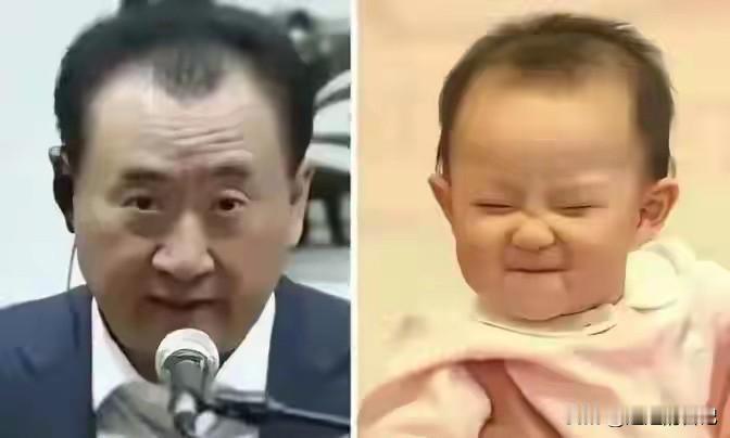 谁要说这两个人没关系，那就是说假话了。
真的有隔代遗传，而且一模一样。
我有一个