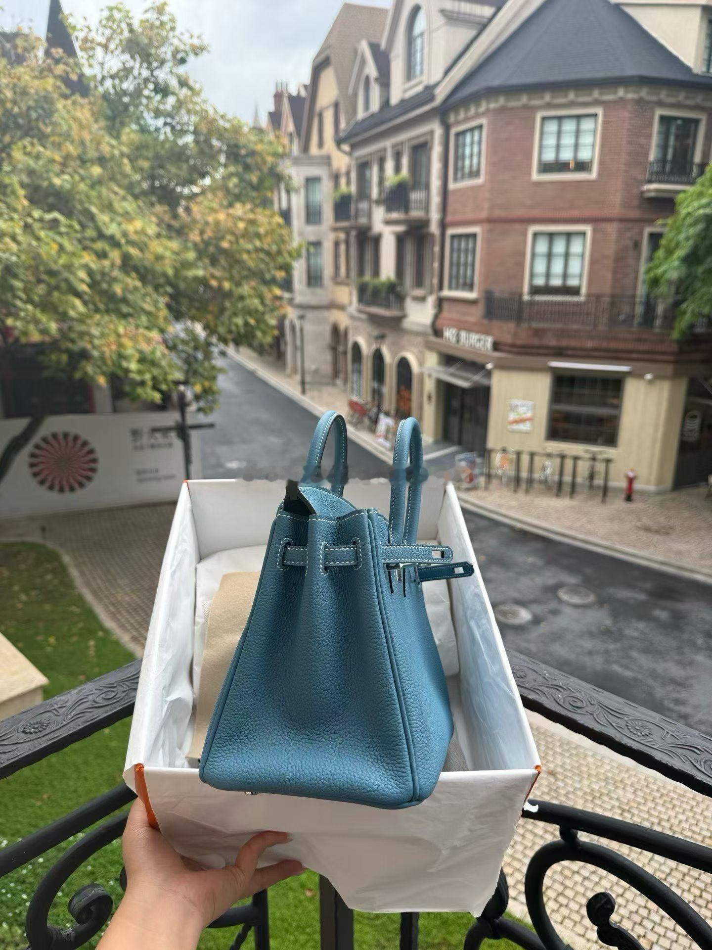 Birkin25 Togo 牛仔蓝 银扣 最美复出色 耐看的彩色系列 所有的蓝色