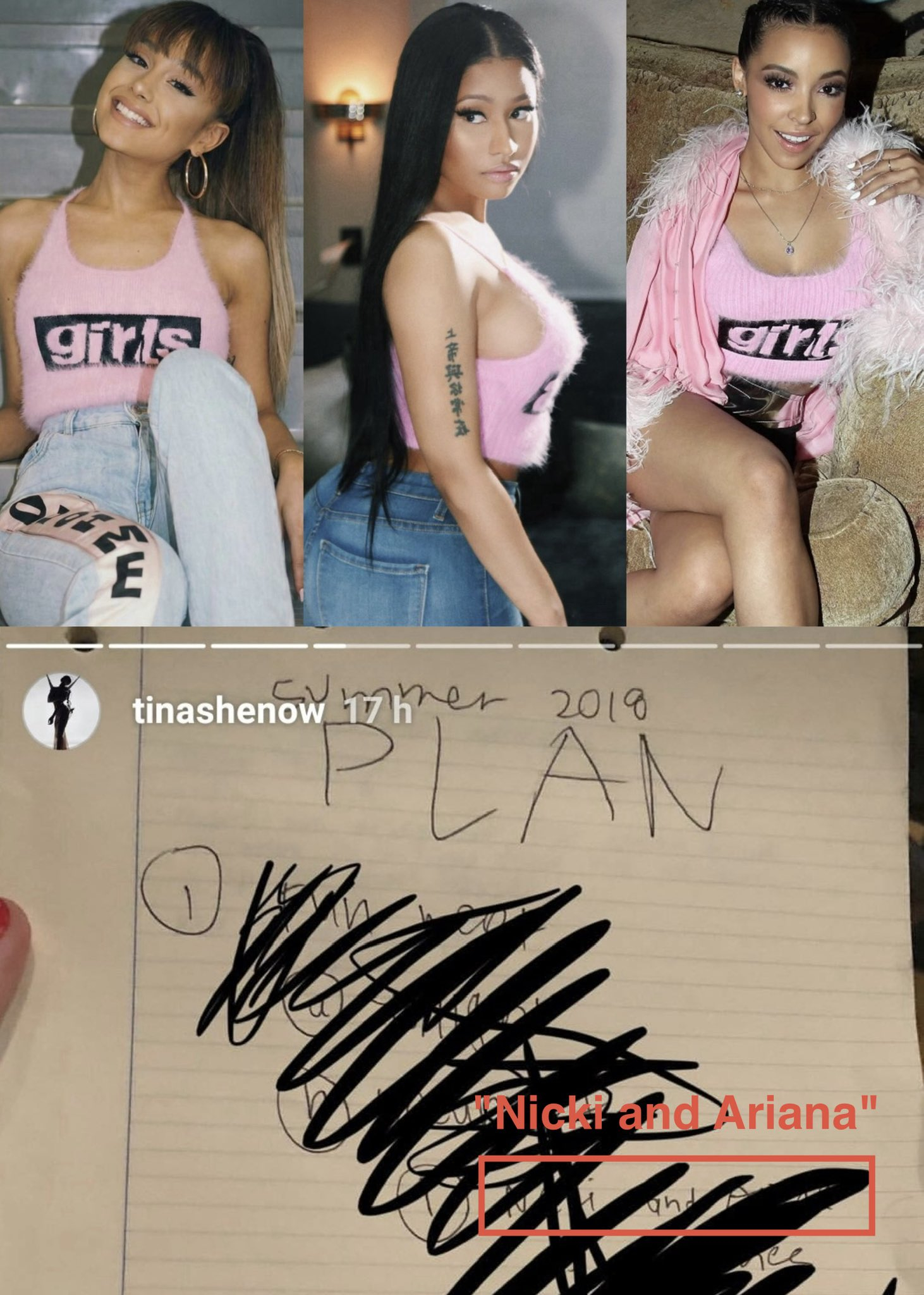 【谁还记得？】Tinashe X Nicki Minaj X Ariana Gr