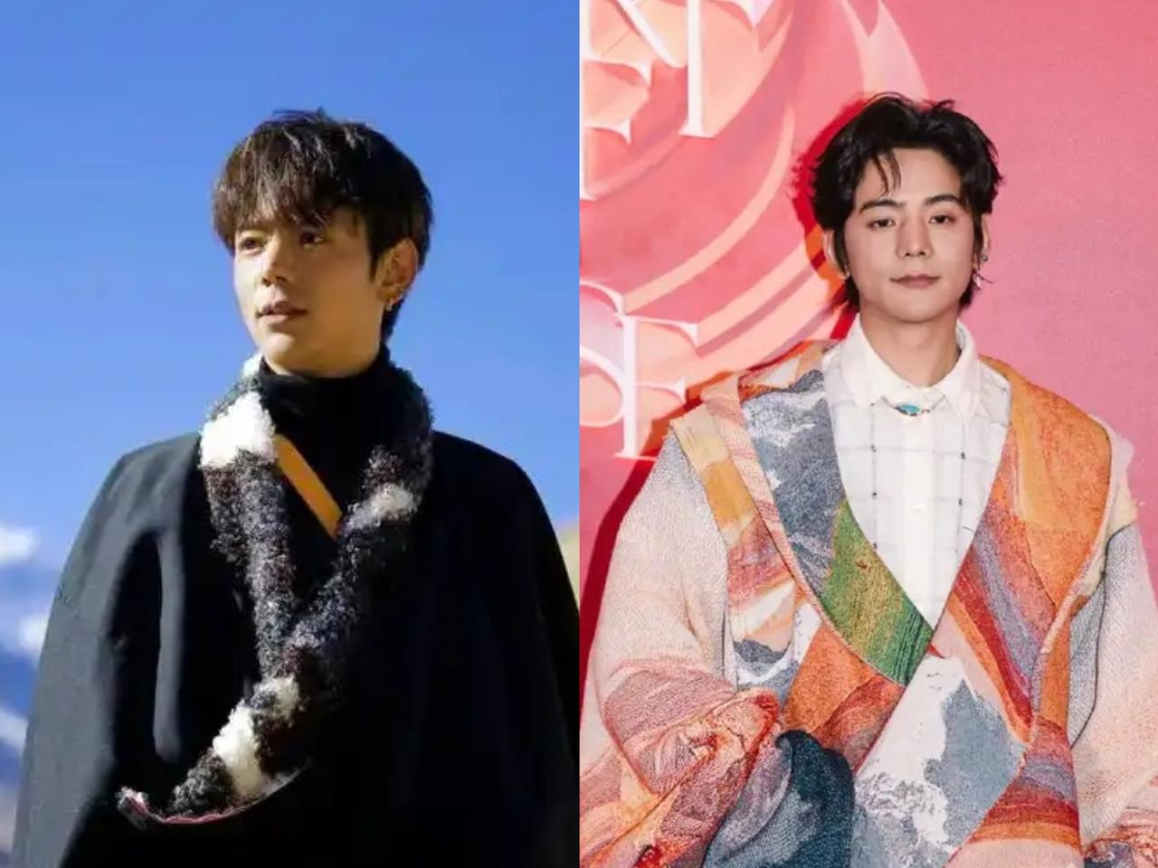 说实话，丁真走红毯真不是他的风格。

他穿民族服饰在上海的时尚芭莎之夜走红毯，看