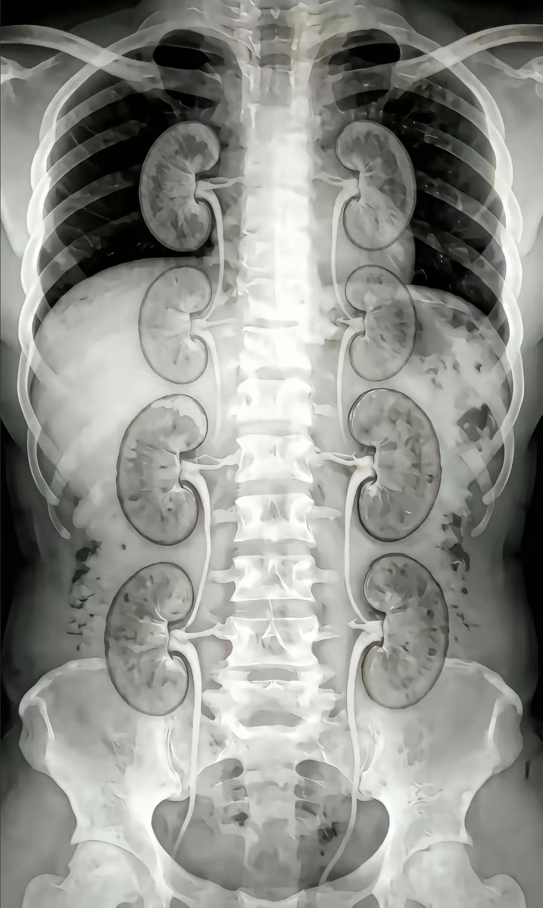 如果一个男人长八个肾，战斗力该多强啊！是不是所有男人的梦想。