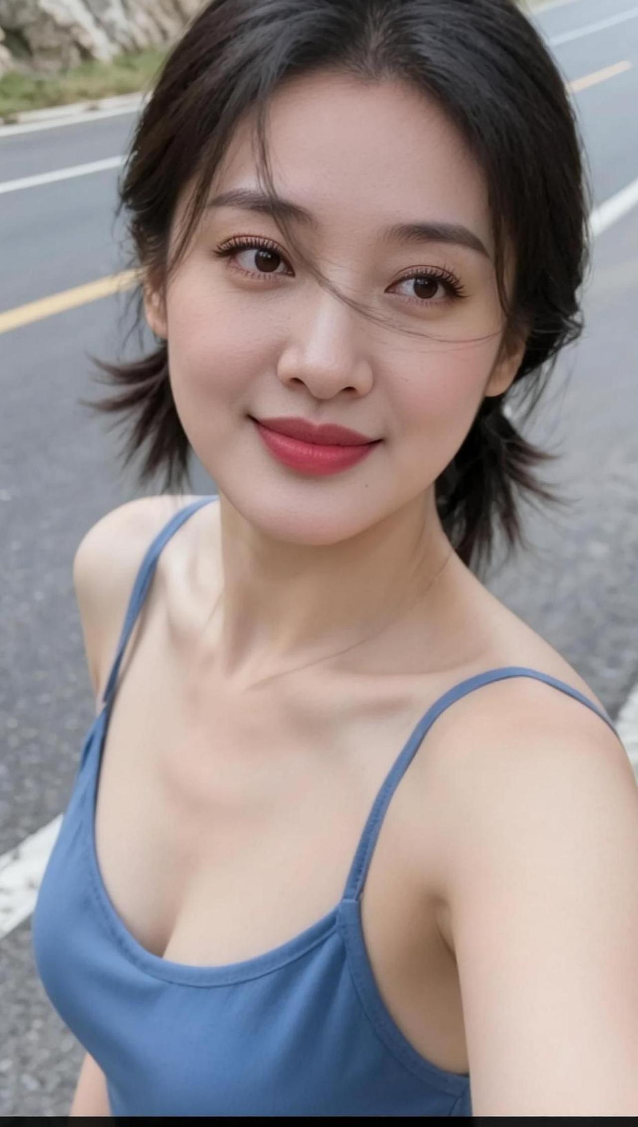 AI清新生活照 随变ai随便玩 这么诚实的妹子 身材你品你细细的品 让人着迷的东