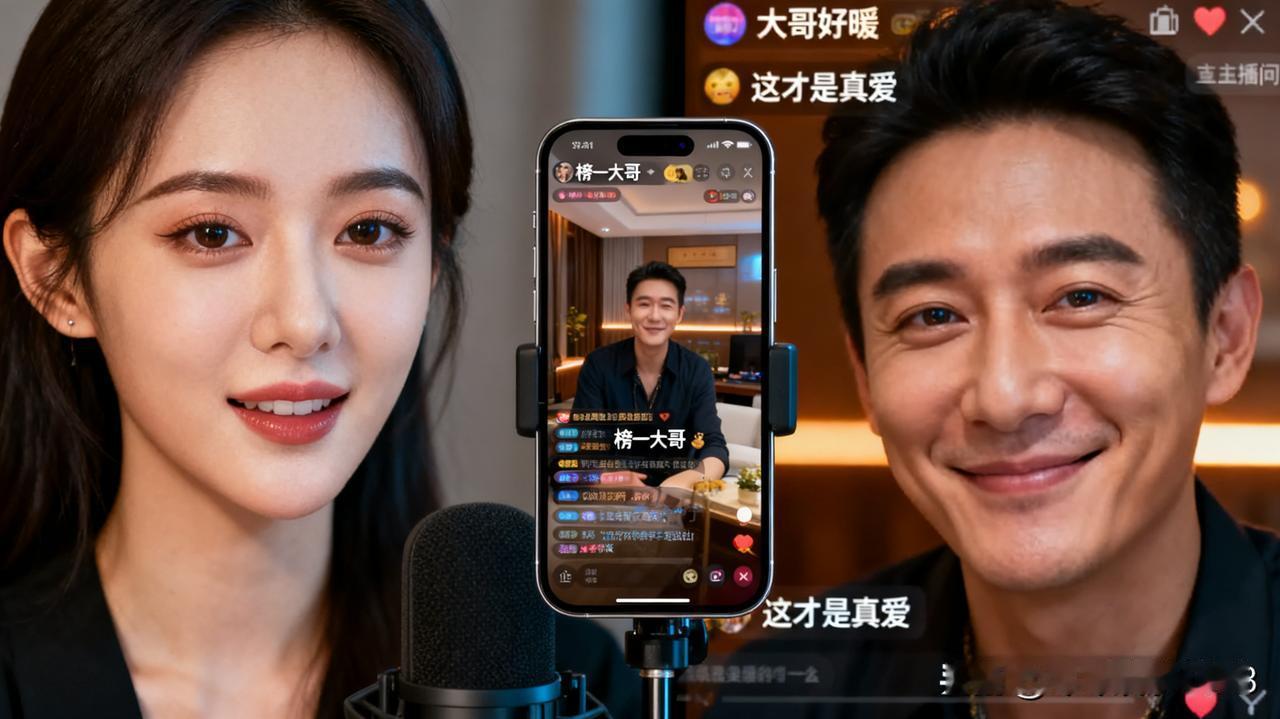 直播圈又现暖心一幕！女主播和榜一大哥视频连麦时，竟忘开美颜露出真容。本以为大哥会