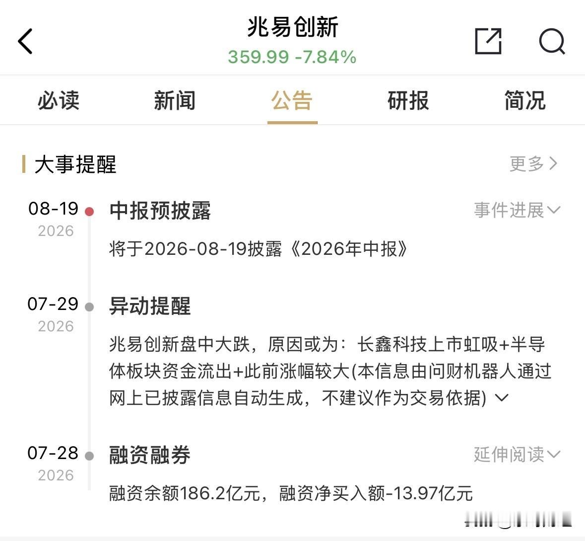 热门股兆易创新，一个月不到（还有两个交易日）跌幅己经超过55%，这可不是小盘股，
