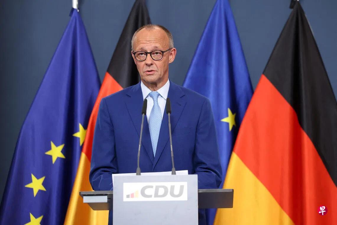 联合早报今天报道：“德国极右翼德国选择党（AfD）在东北部州选举中拔得头筹。计票