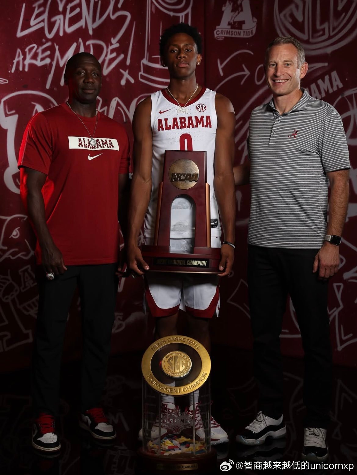 Brandon McCoy访问阿拉巴马大学ncaa男篮 ​​​