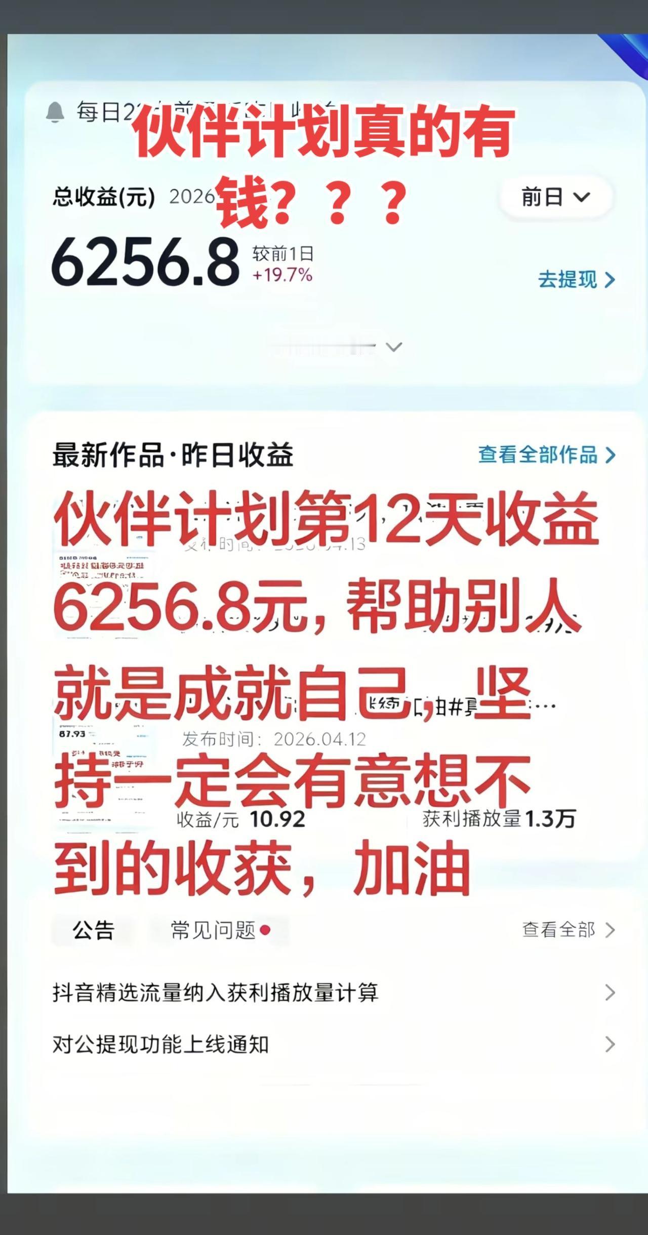 坚持比努力更重要 伙伴计划