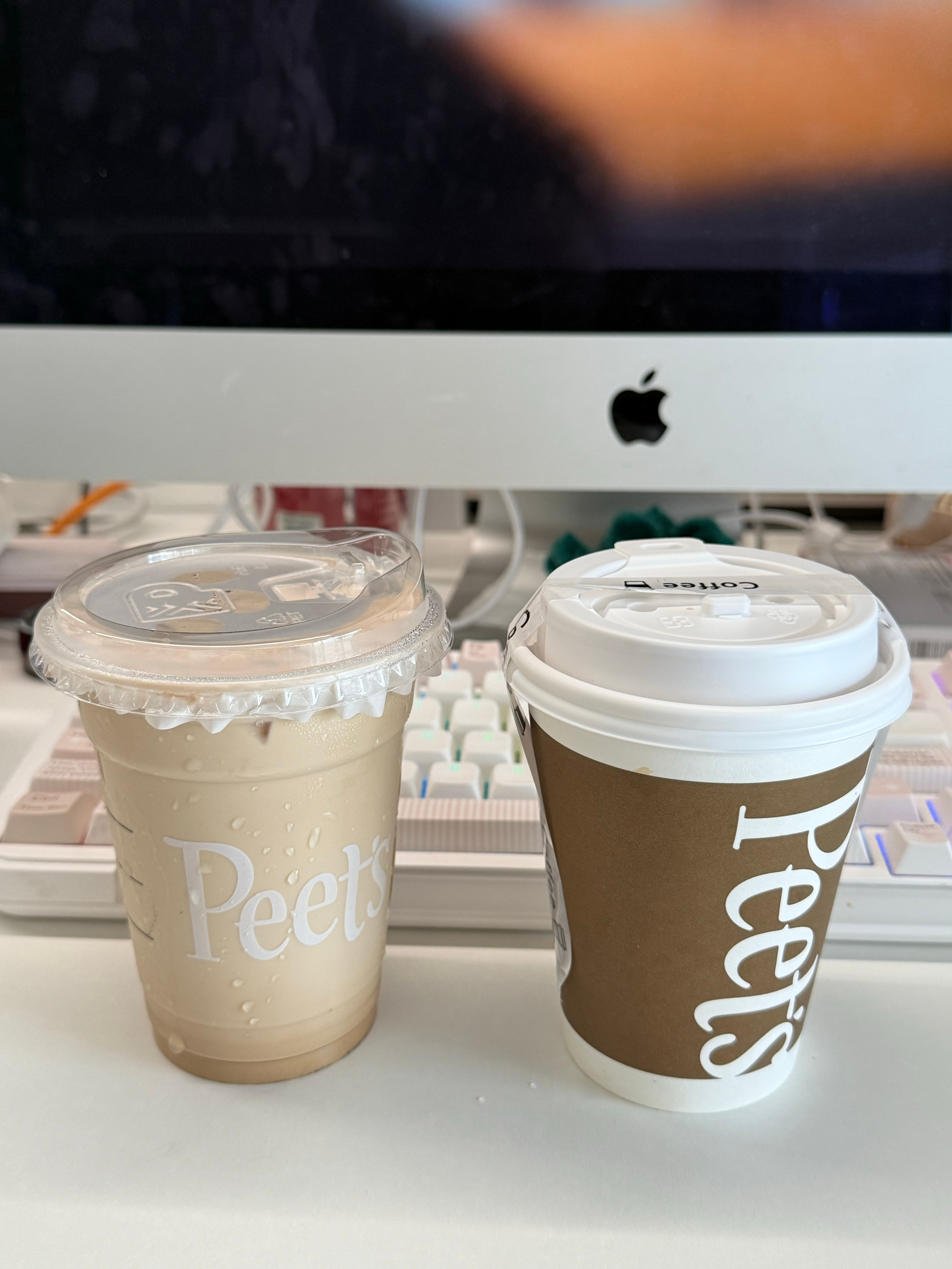 美好的立冬从咖啡开始。 ​​​