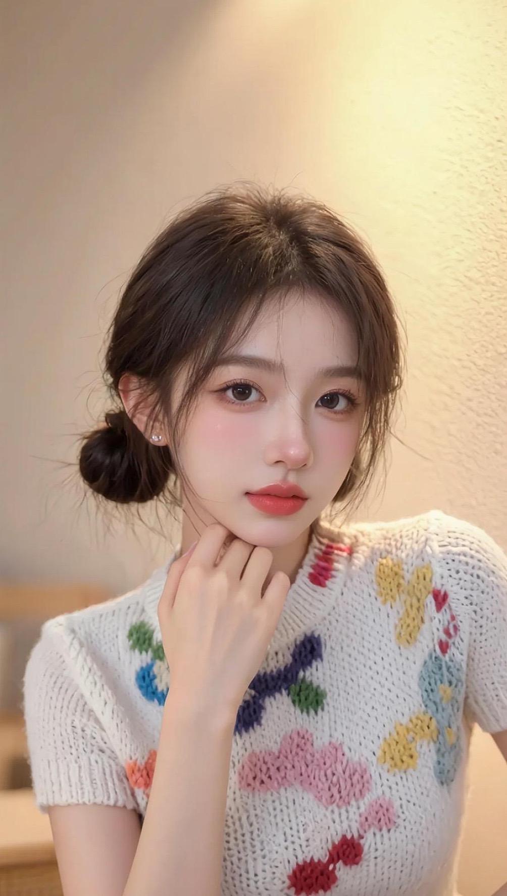 #甜美自拍   